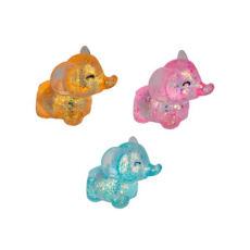 Squeeze Glitter Elephant, Assorted